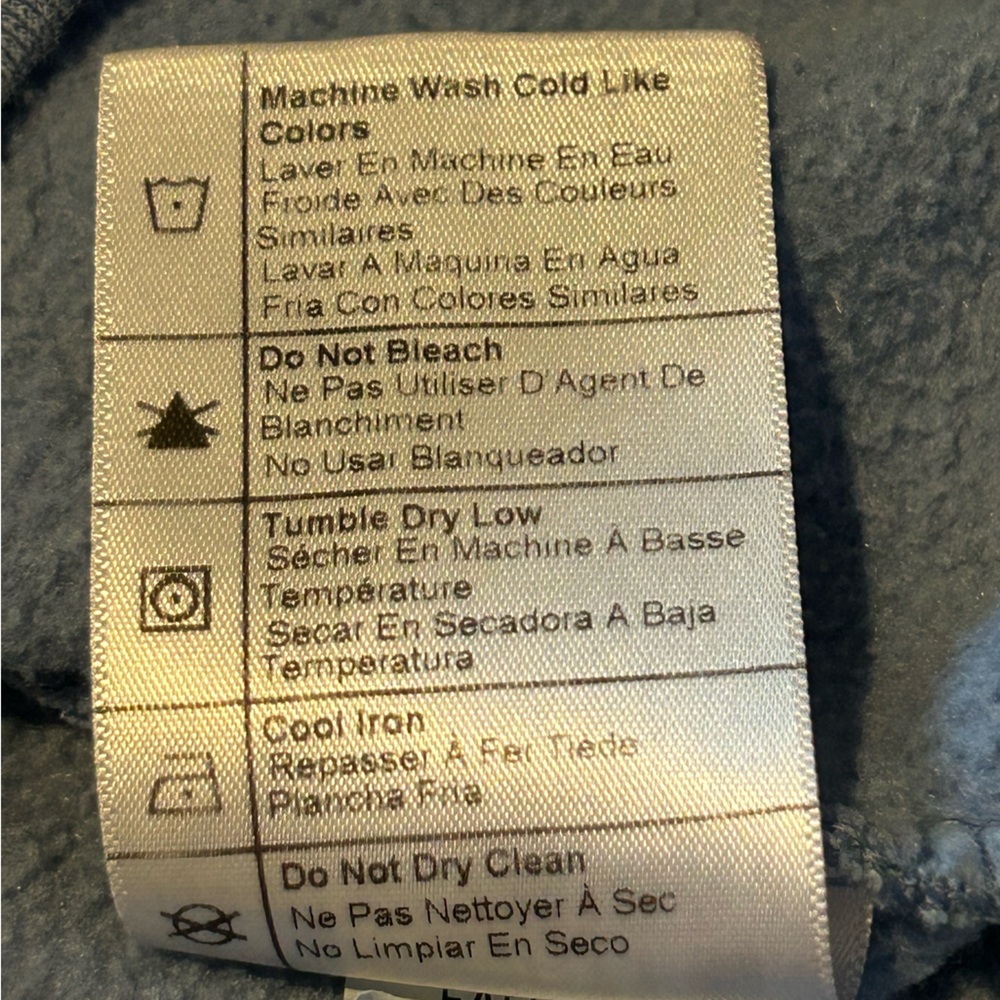 Carhartt Blue‎ Crewneck Sweater Classic Casual Design 3XL Loose Fit Working Man - Picture 7 of 7